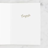 "You Did It" - Single Greeting Cards in Slate by Susan Zinader - Interior