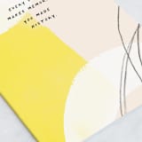 "History Made" - Single Greeting Cards in Sunshine by Annie Clark - Close-Up