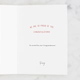 "Wow" - Single Greeting Cards in Sunset by Julie Hebert - Customizable Interior Example