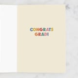"Zoom Grad" - Single Greeting Cards in Colorful by Taylor Brandner - Interior