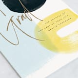 "It Begins" - Single Greeting Cards in Sky Blue by Kristie Kern - Close-Up