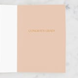 "Blooming All Along" - Single Greeting Cards in Peach by Gina Grittner - Interior