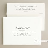 "Lasting love" - Gloss-Press® Wedding Invitations in Moonstone by Stacey Meacham - FREE Recipient Addressing