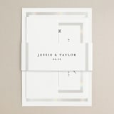 "Lasting love" - Gloss-Press® Wedding Invitations in Moonstone by Stacey Meacham - Assembled