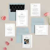 "Lasting love" - Gloss-Press® Wedding Invitations in Moonstone by Stacey Meacham - Invitation Suite