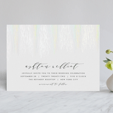 "Sparkle + Shine" - Gloss-Press® Wedding Invitations in Silk by Kristie Kern - Front