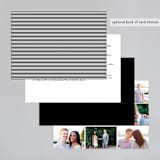 "Sparkle + Shine" - Gloss-Press® Wedding Invitations in Silk by Kristie Kern - Back of Card