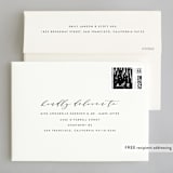 "Sparkle + Shine" - Gloss-Press® Wedding Invitations in Silk by Kristie Kern - FREE Recipient Addressing