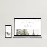 "Blooming Peonies" - Gloss-Press® Wedding Invitations in Mist by Amy Ngo - FREE Wedding Website