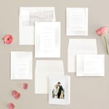 "the mill park" - Gloss-Press® Wedding Invitations in Opal by Phrosné Barwood - Invitation Suite