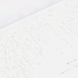 "Starry Sky" - Gloss-Press® Wedding Invitations in Iridescent by Phrosné Barwood - Close-Up