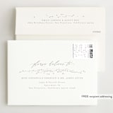 "Starry Sky" - Gloss-Press® Wedding Invitations in Iridescent by Phrosné Barwood - FREE Recipient Addressing