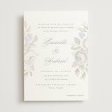 "Idyllic" - Gloss-Press® Wedding Invitations in The Pearl by Design Lotus - Front