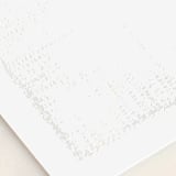 "Dazzling" - Gloss-Press® Wedding Invitations in Opal by Phrosné Barwood - Close-Up