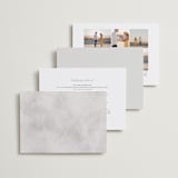 "Chic Wreath" - Gloss-Press® Wedding Invitations in Cloud by Kelly Schmidt - Back of Card