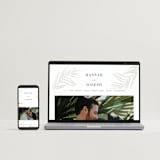 "Pristine" - Gloss-Press® Wedding Invitations in Pearl by Robin Ott - FREE Wedding Website
