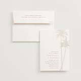 "Sunset by the Sea" - Gloss-Press® Wedding Invitations in Ombre by lulu and isabelle - Invitation with Envelope