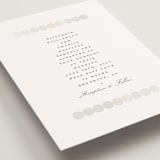 "Pearls" - Gloss-Press® Wedding Invitations in Silk by mo kelley - Detail