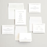 "Pearls" - Gloss-Press® Wedding Invitations in Silk by mo kelley - Invitation Suite