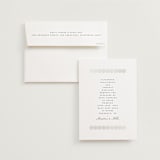 "Pearls" - Gloss-Press® Wedding Invitations in Silk by mo kelley - Invitation with Envelope