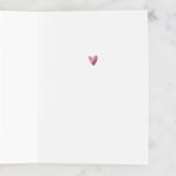 "Get Well Soon" - Single Greeting Cards in Magenta by Hooray Creative - Interior