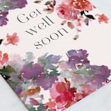 "Romance" - Single Greeting Cards in Deep Rose by Lori Wemple - Close-Up