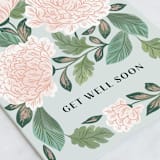 "Enchantment" - Single Greeting Cards in Minty by Paper Raven Co. - Close-Up