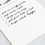 "Get Well List" - Single Greeting Cards in Mint by Alethia Frye - Close-Up