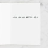 "positive vibes" - Single Greeting Cards in Lavender by Karidy Walker - Interior