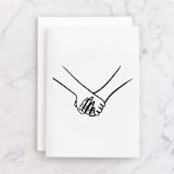"I'm Here." - Single Greeting Cards in Ink by Erin Phipps - Front