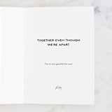 "I'm Here." - Single Greeting Cards in Ink by Erin Phipps - Customizable Interior Example