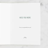 "love you lots (and lots)" - Single Greeting Cards in Forest by Sara Hicks Malone - Customizable Interior Example