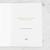 "You Are My Sunshine" - Single Greeting Cards in Lemon by seulghi - Customizable Interior Example