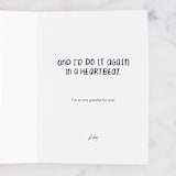 "to the ends of the earth" - Single Greeting Cards in Fern by Leanne Friedberg - Customizable Interior Example