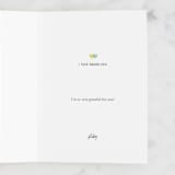 "love and tacos" - Single Greeting Cards in Sunshine by Violet and Mae - Customizable Interior Example