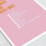 "Sorry." - Single Greeting Cards in Carnation by Celeste Duffy - Close-Up
