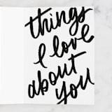 "Fill This Card" - Single Greeting Cards in Pearl by Up Up Creative - Interior