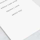 "Fill This Card" - Single Greeting Cards in Pearl by Up Up Creative - Close-Up