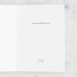 "Nuts" - Single Greeting Cards in Chestnut by Vivian Yiwing - Customizable Interior Example