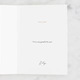"I Miss Your Face" - Single Greeting Cards in Candy by Phrosné Barwood - Customizable Interior Example