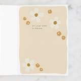 "Keep Going, Keep Growing" - Single Greeting Cards in Blush by Erin German - Interior