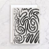 "Doodles" - Single Greeting Cards in Ink by Tamara Hilje - Front