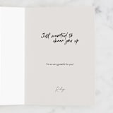 "Doodles" - Single Greeting Cards in Ink by Tamara Hilje - Customizable Interior Example