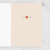 "You are Here" - Single Greeting Cards in Candy by Gwen Bedat - Interior