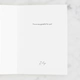 "Love you bunches" - Single Greeting Cards in Marigold by Shiny Penny Studio - Customizable Interior Example