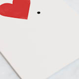 "I mean it." - Single Greeting Cards in Snow by Sumak Studio - Close-Up