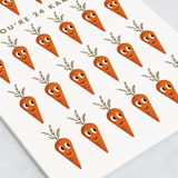 "You're Pure Gold" - Single Greeting Cards in Carrot by mo kelley - Close-Up