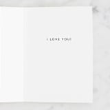 "Best Friend Ever" - Single Greeting Cards in Navy by Katharine Watson - Interior