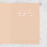 "Mind Your Bladder" - Single Greeting Cards in Sunshine by Nicole Senecal - Customizable Interior Example