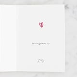 "Endless Possibilities" - Single Greeting Cards in Coral by Kristen Smith - Customizable Interior Example